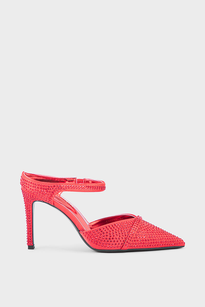 Party Wear Mule IP8506-Red