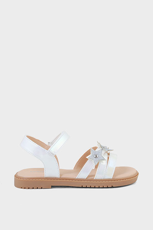 Girls Casual Sandal GQ1013-White