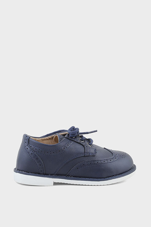 Boys Formal Derby Q10008-Navy