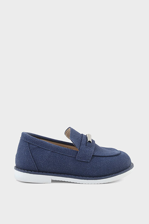 Boys Formal Moccasin Q10021-Blue