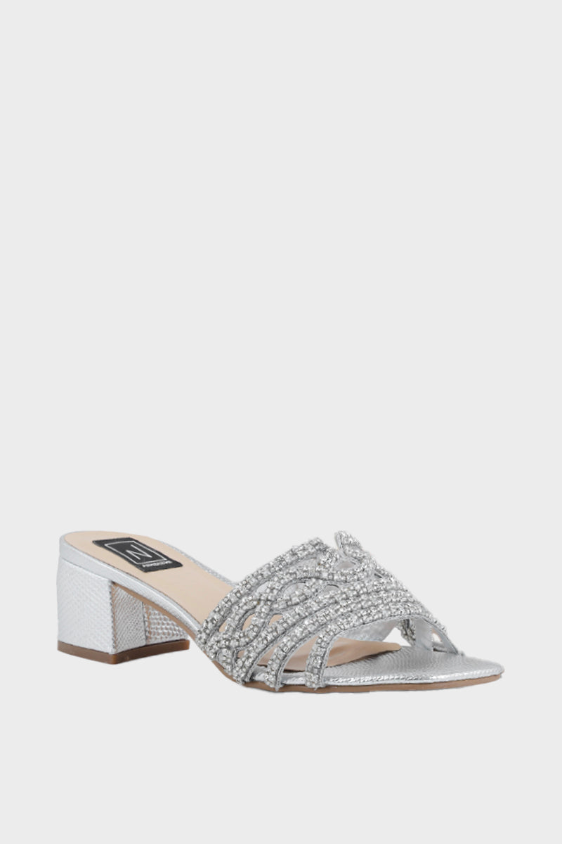 Party Wear Slip On IP0023-Silver