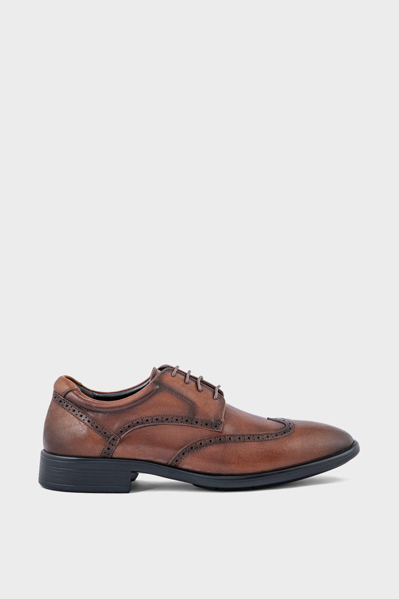 Men Formal Derby MF7501-Brown