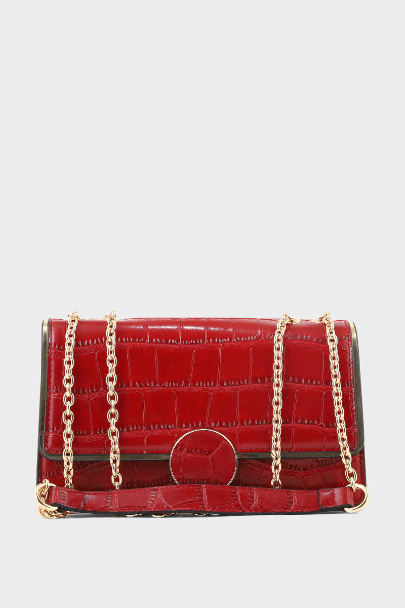 Satchel Shoulder Bags B15122-Red