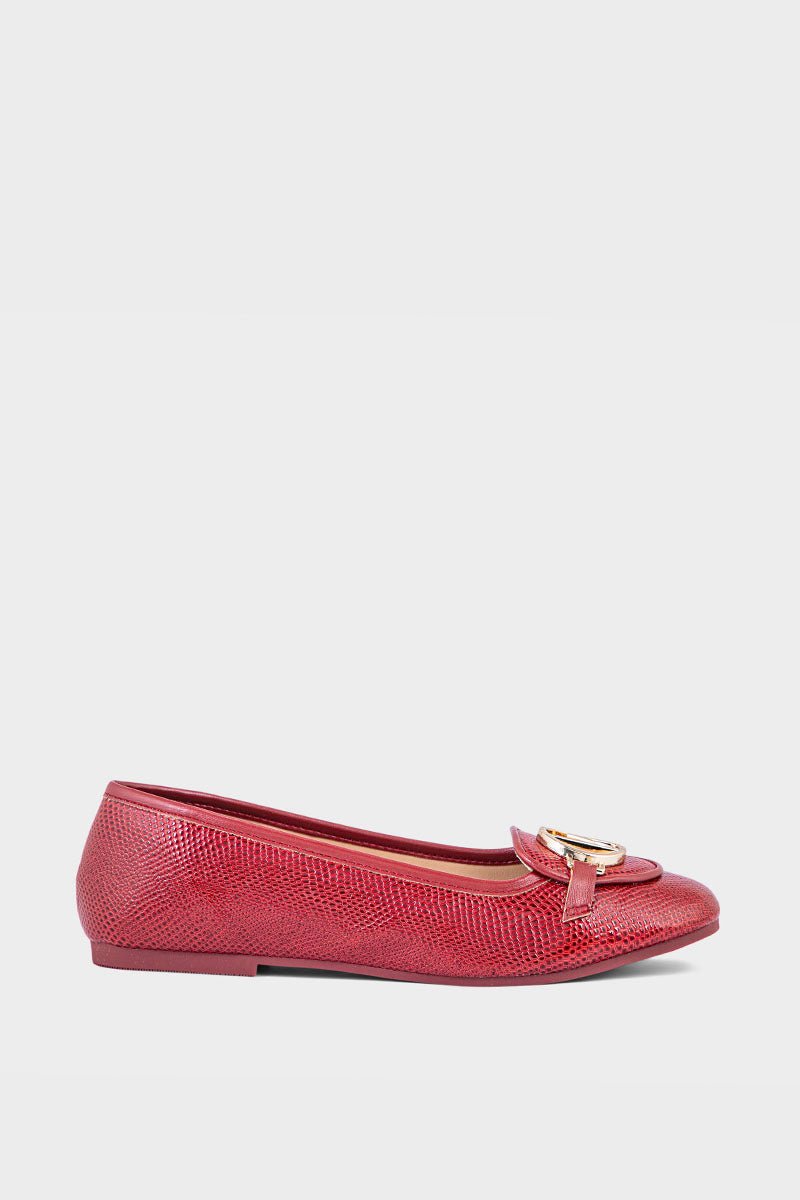 Casual Pumps IC6008-Maroon