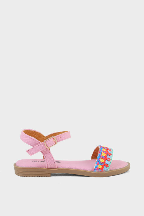 Girls Casual Sandal GQ1010-Pink