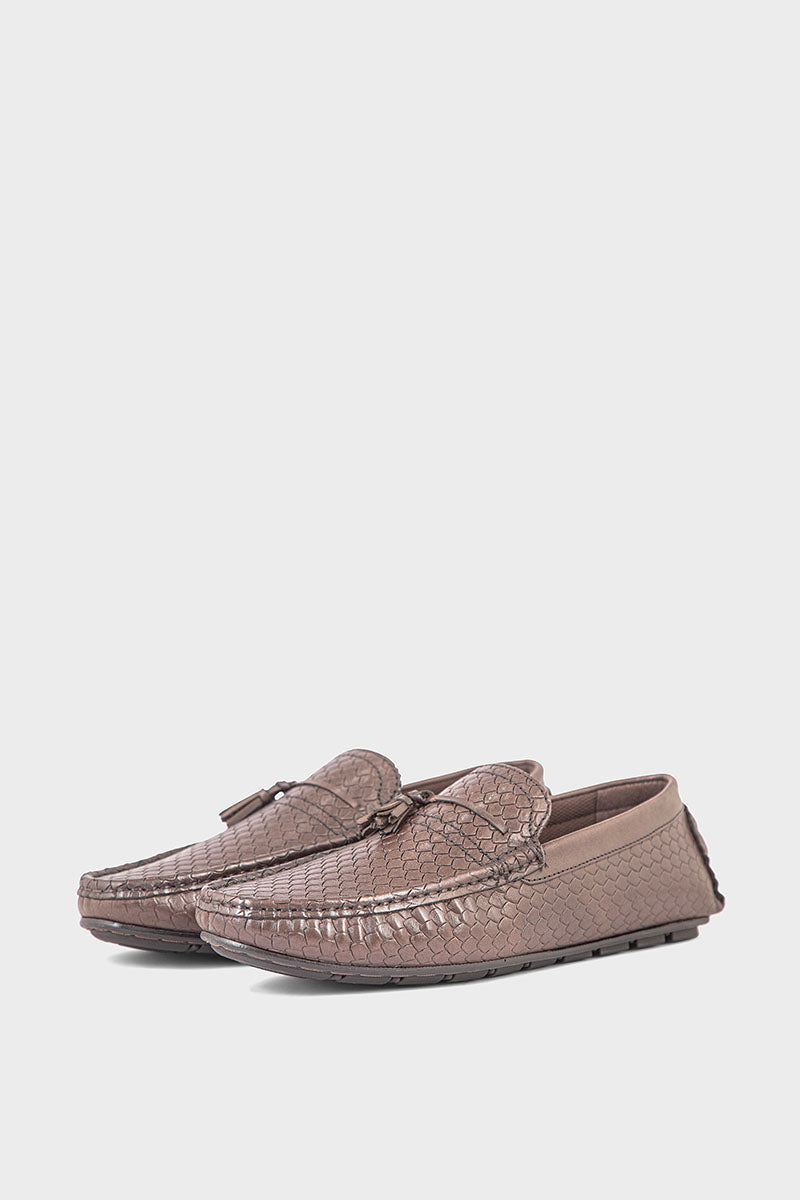 Men Casual Driving Mocs MC4018-Brown