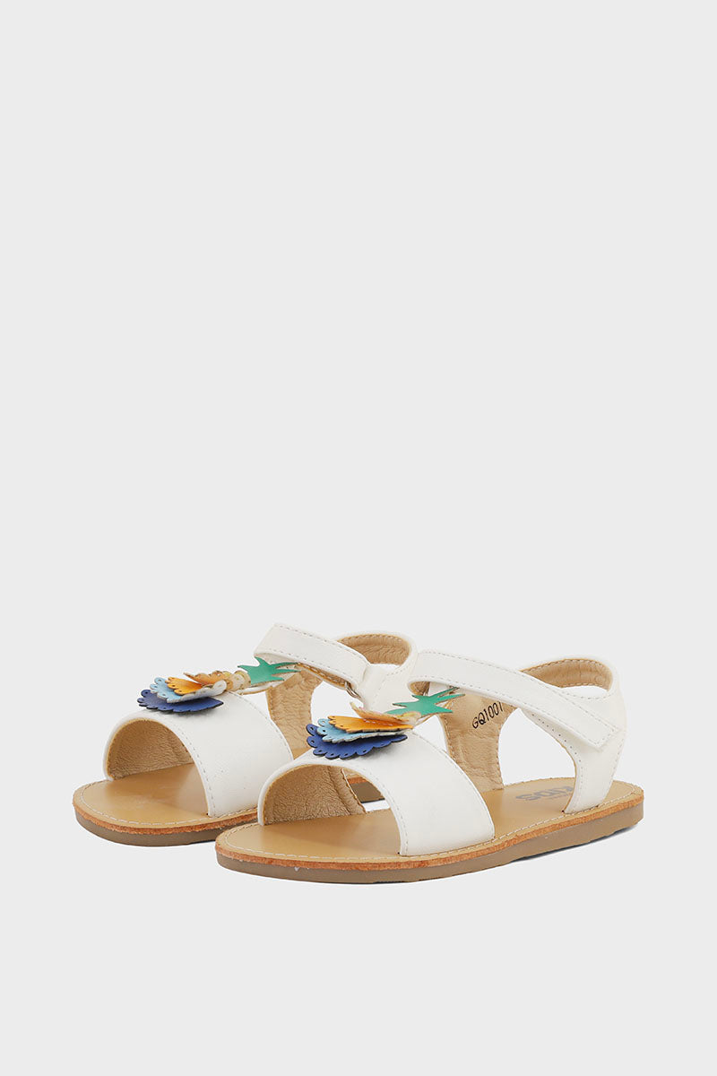 Girls Casual Sandal GQ1001-White