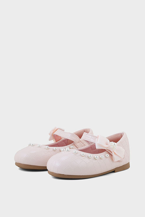 Girls Formal Pumps Q10002-Pink