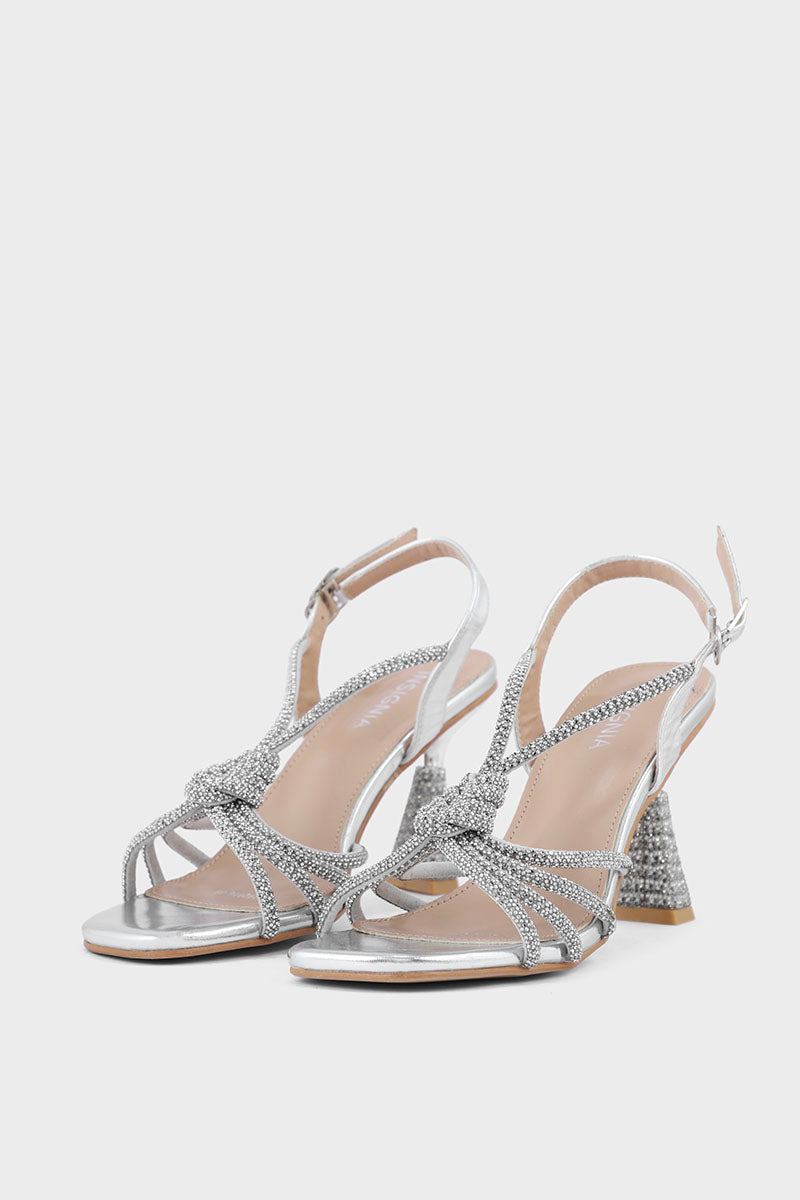 Party Wear Sandal IP2016-Silver