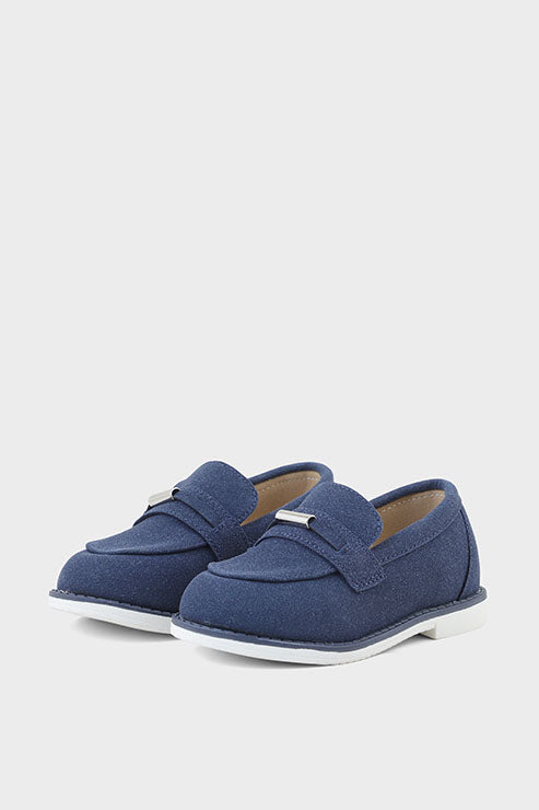 Boys Formal Moccasin Q10021-Blue