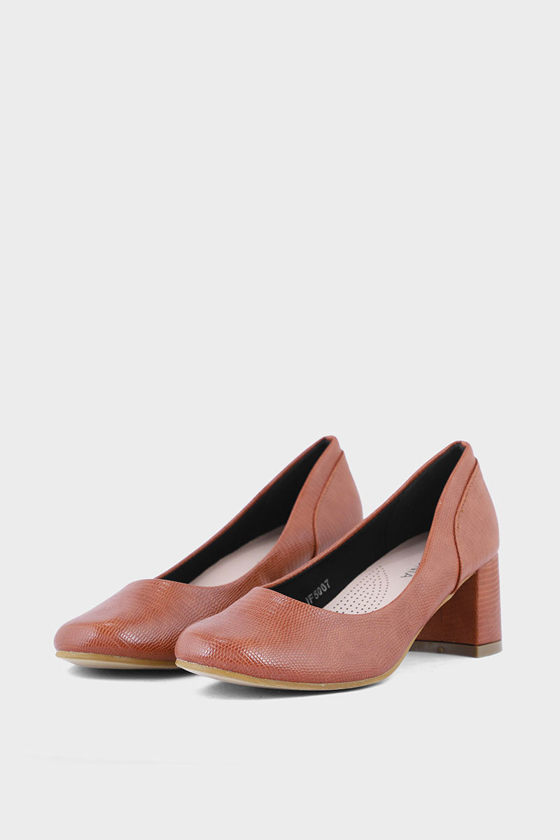 Formal Court Shoes IF5007-Brown