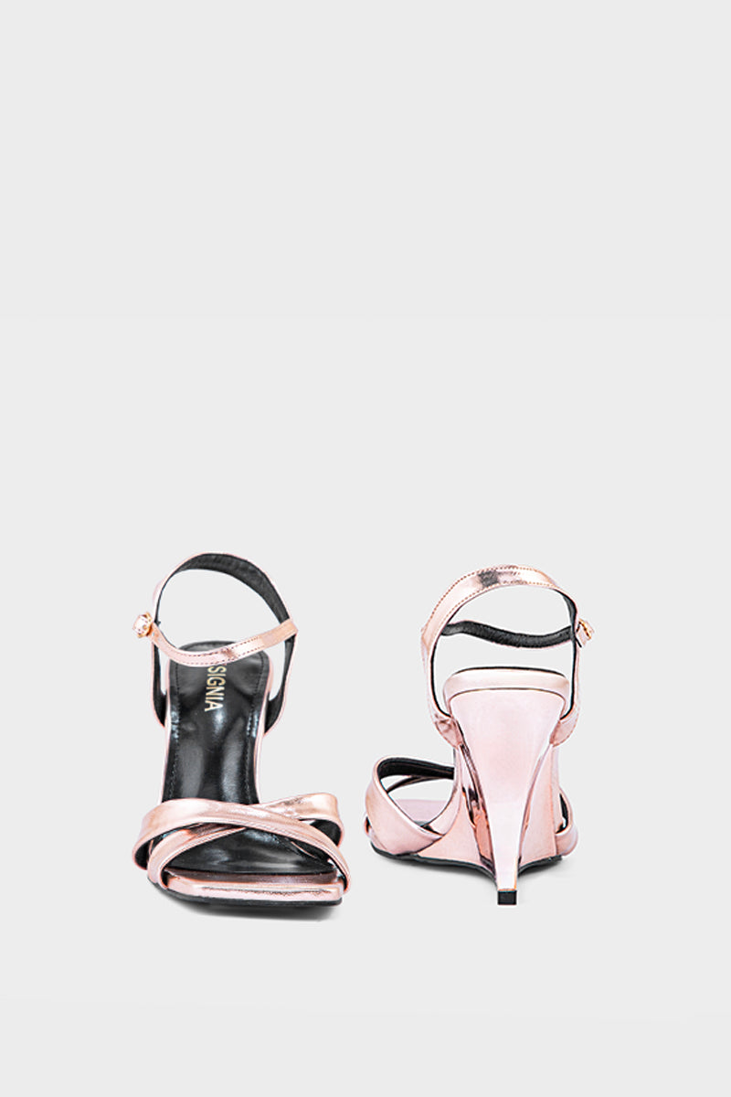 Party Wear Sandal IP2017-Rose Gold