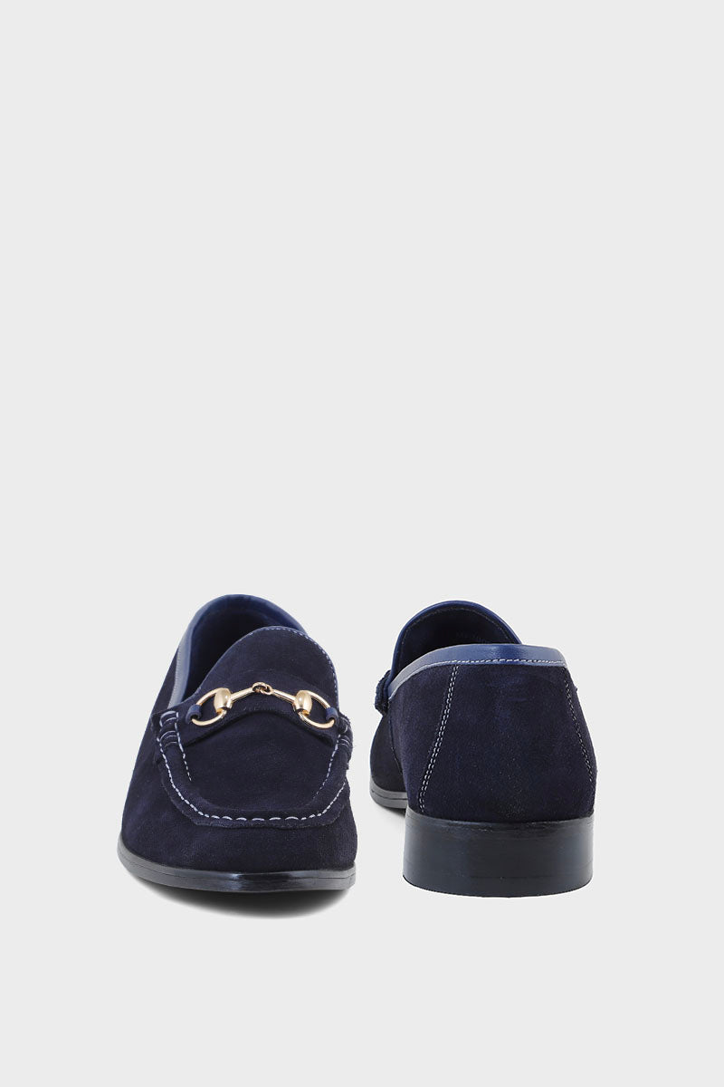 Men Formal Loafers MF7000-Navy