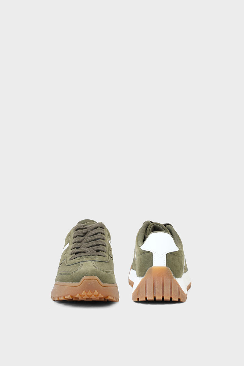 Casual Women Sneakers I57074-Olive