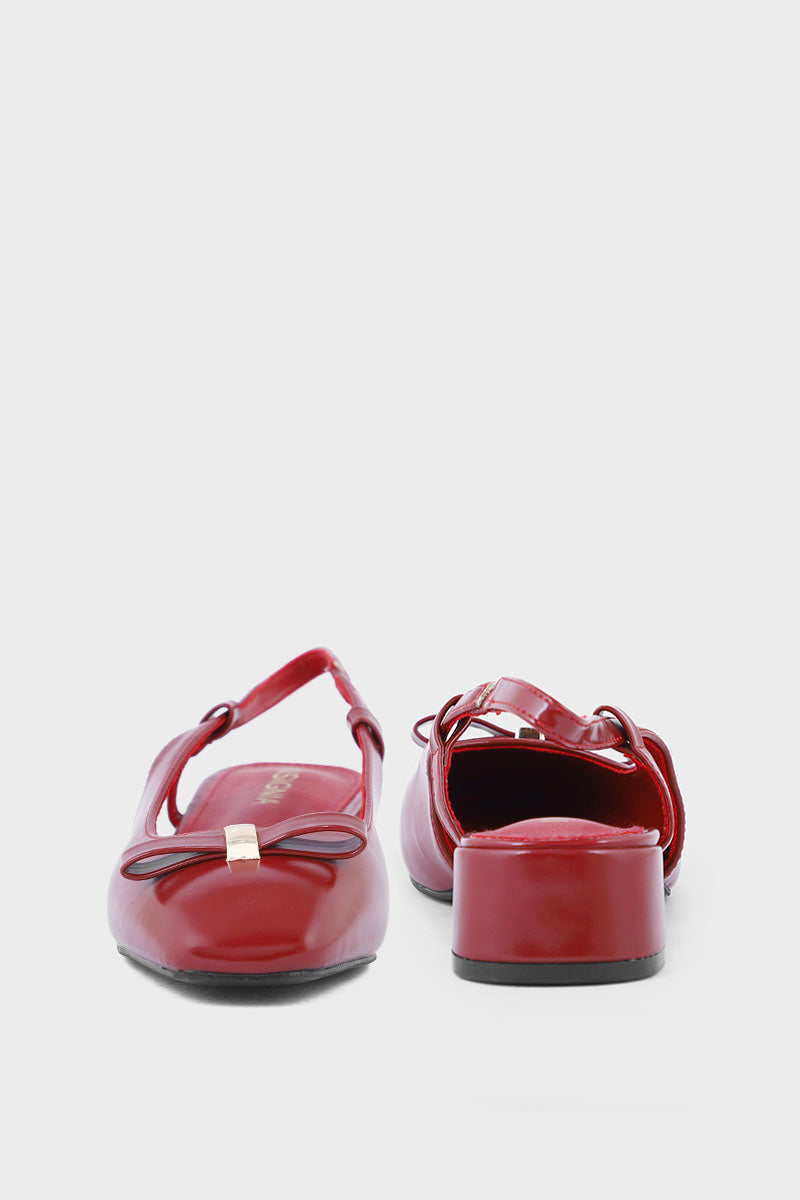 Formal Sling Back IF4020-Maroon