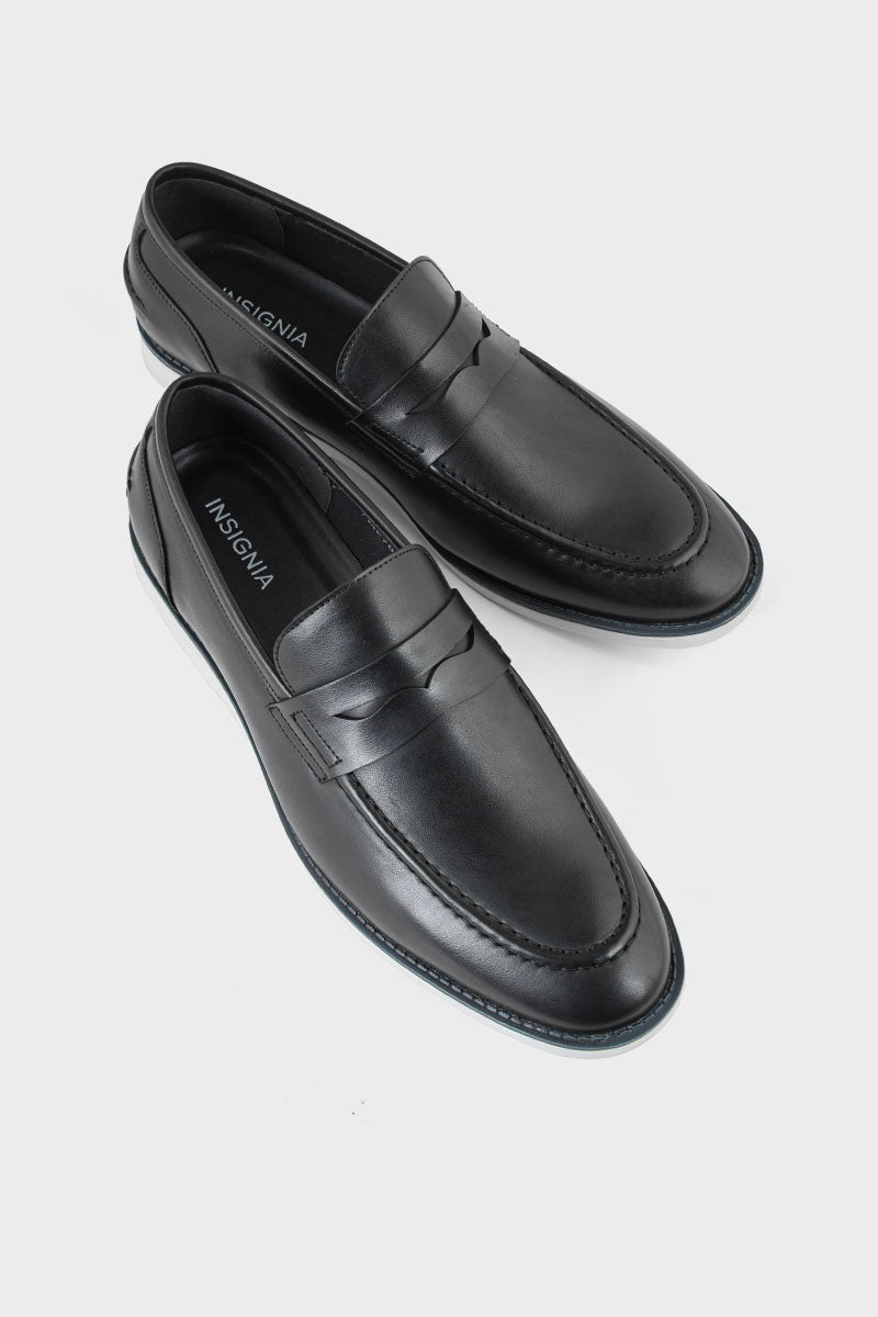 Men Formal Loafers MF7009-Black