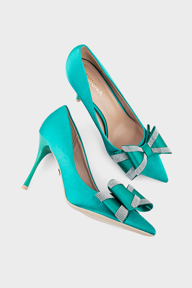 Party Wear Court Shoes IP5007-Green