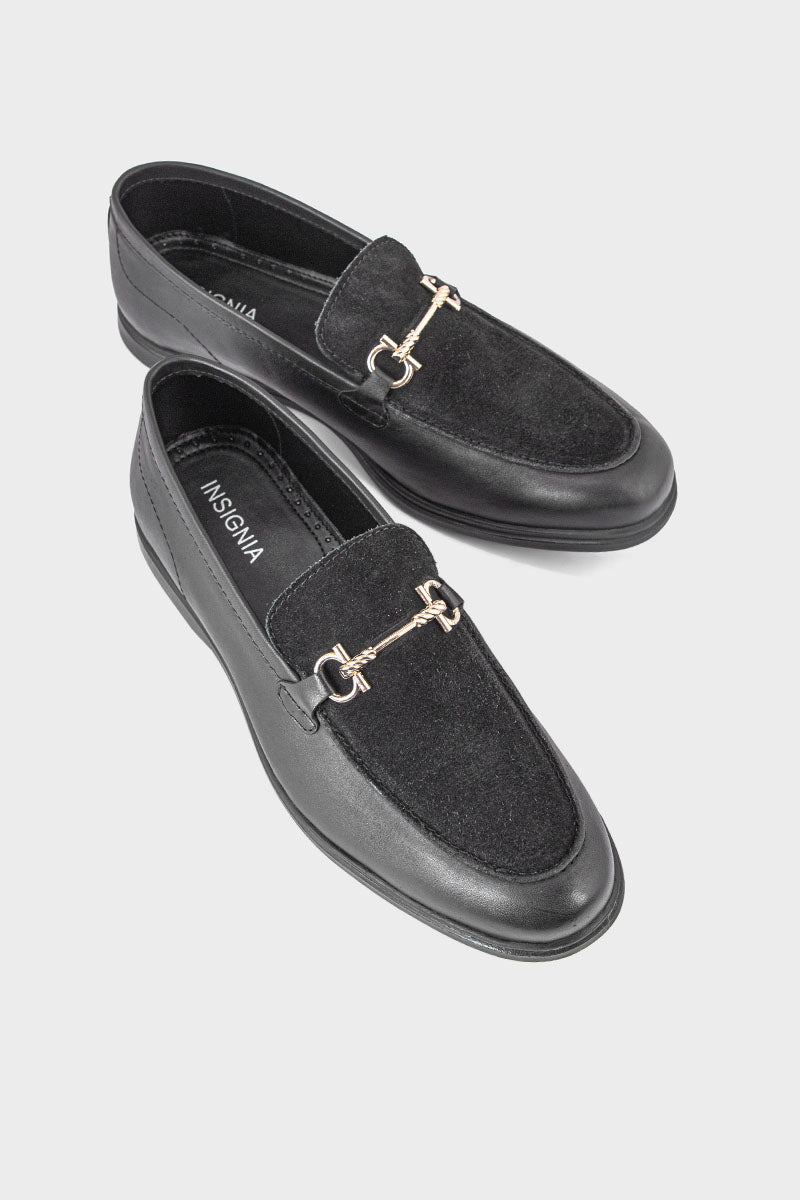 Men Formal Loafers MF7017-Black