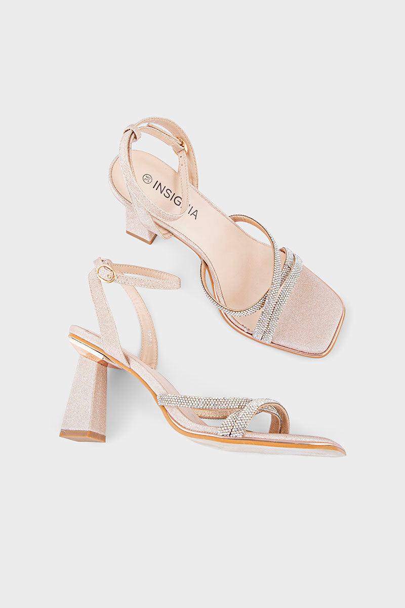 Party Wear Sandal IP2013-Champagne