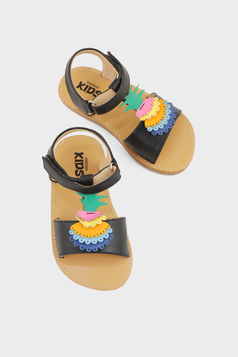 Girls Casual Sandal GQ1001-Black