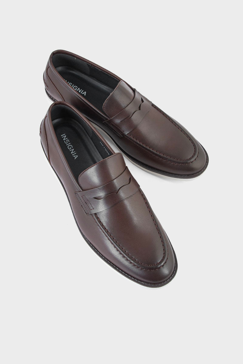 Men Formal Loafers MF7009-Brown