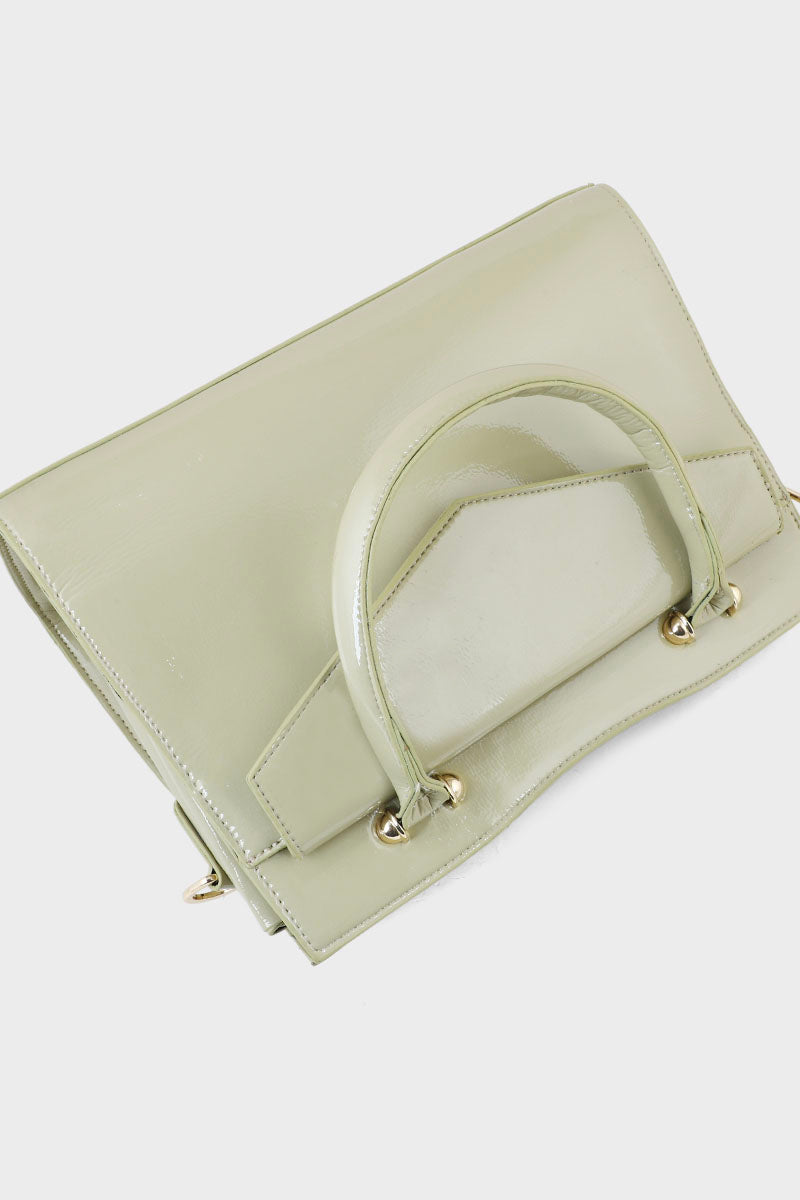 Top Handle Hand Bags BH0031-Mint Green