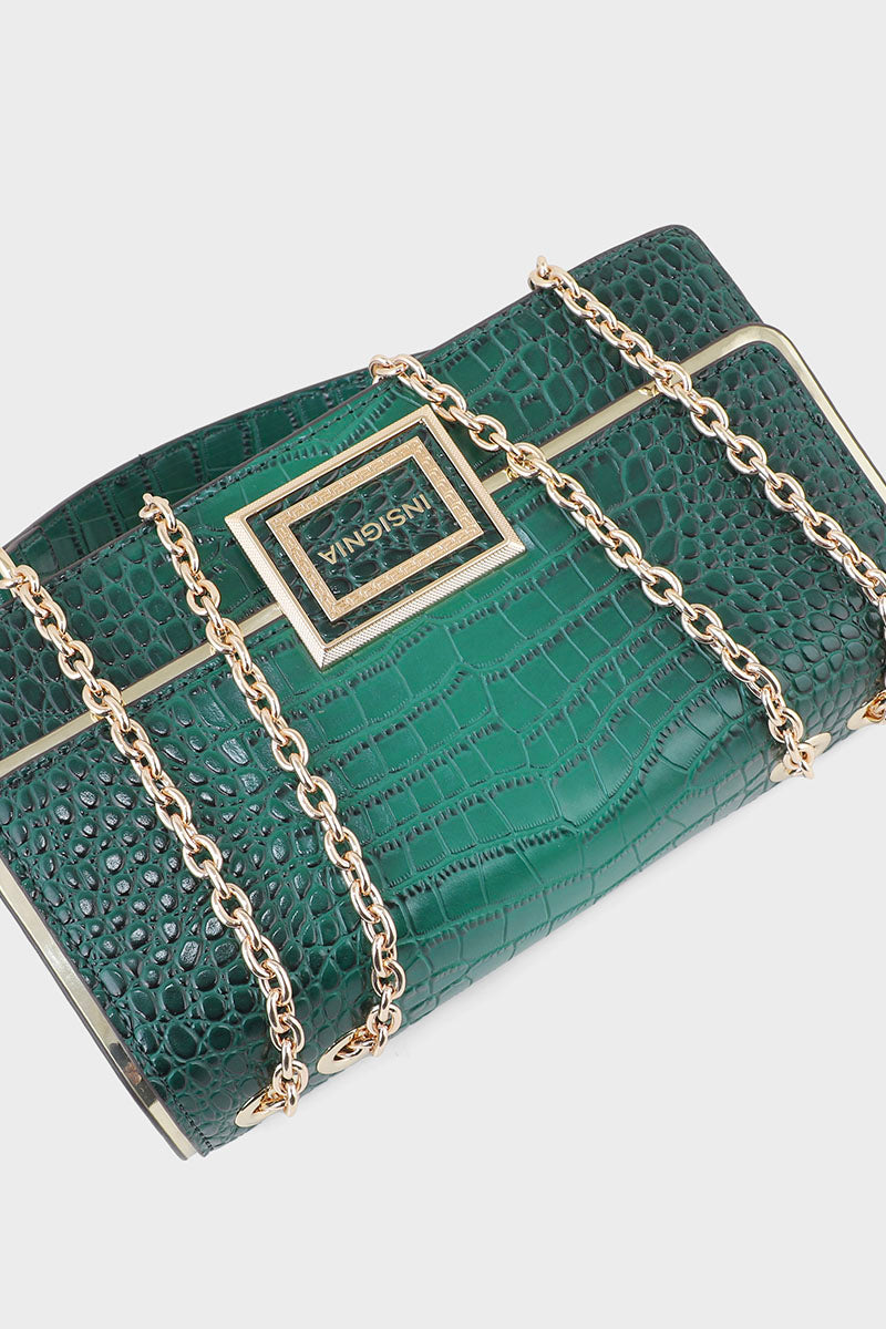 Flap Shoulder Bags BS2008-Green