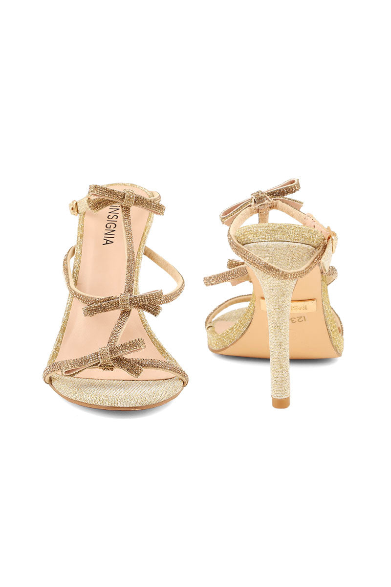 Party Wear Sandal I23463-Golden