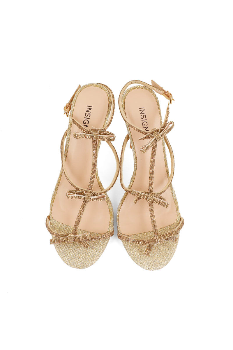 Party Wear Sandal I23463-Golden