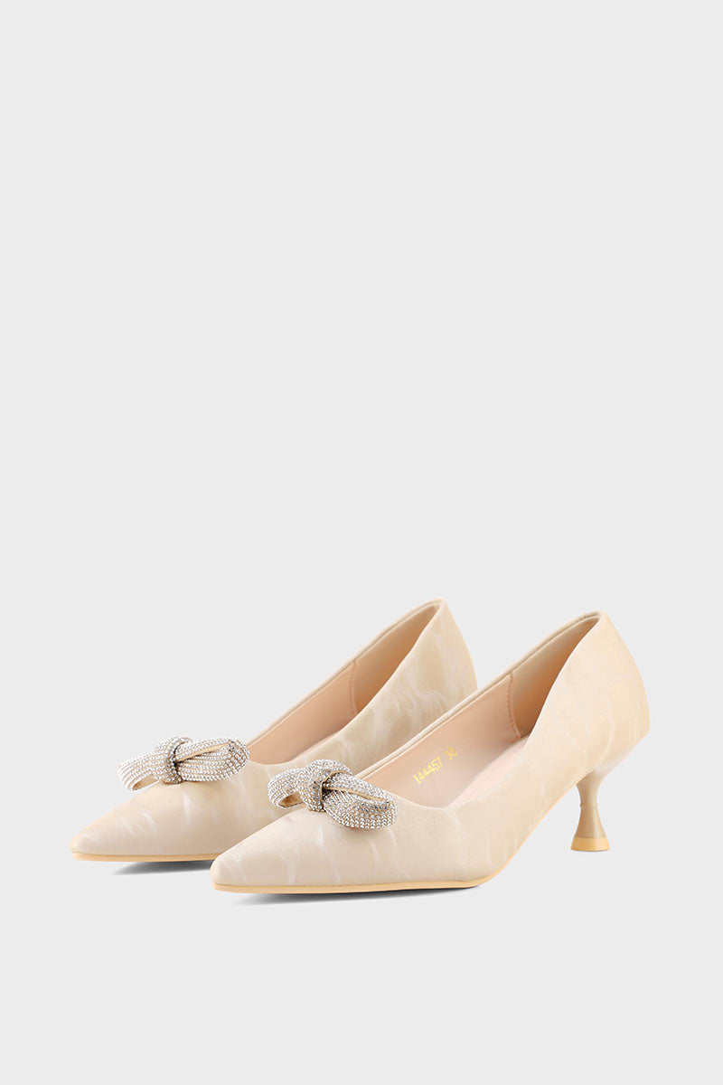 Formal Court Shoes I44457-Beige