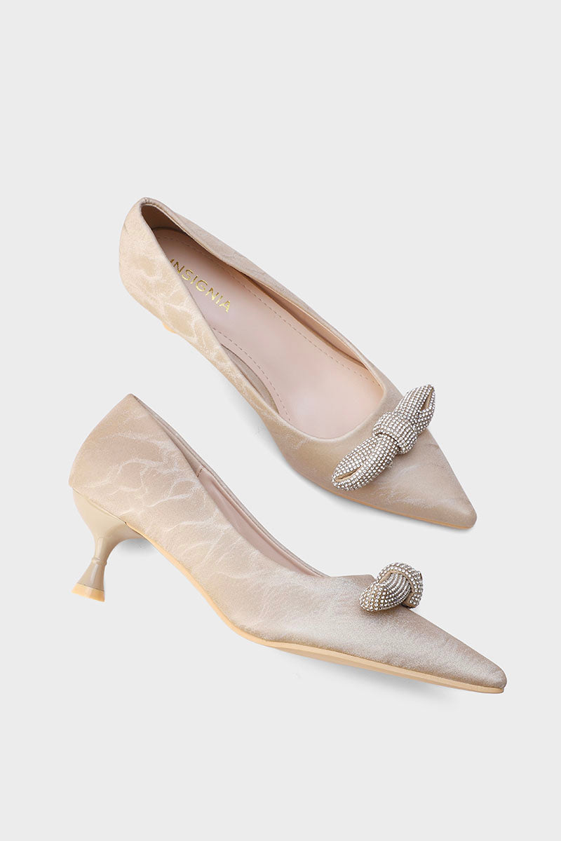 Formal Court Shoes I44457-Beige