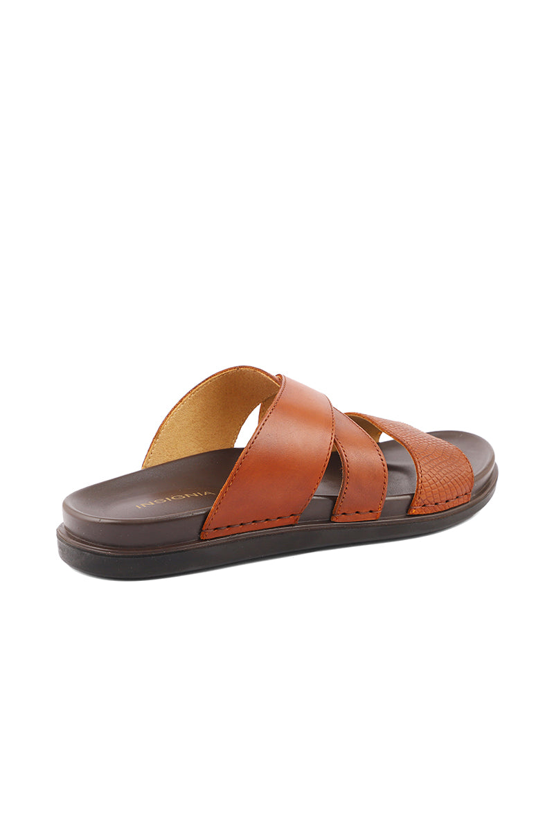 Men Casual Slipper M18043-Tan