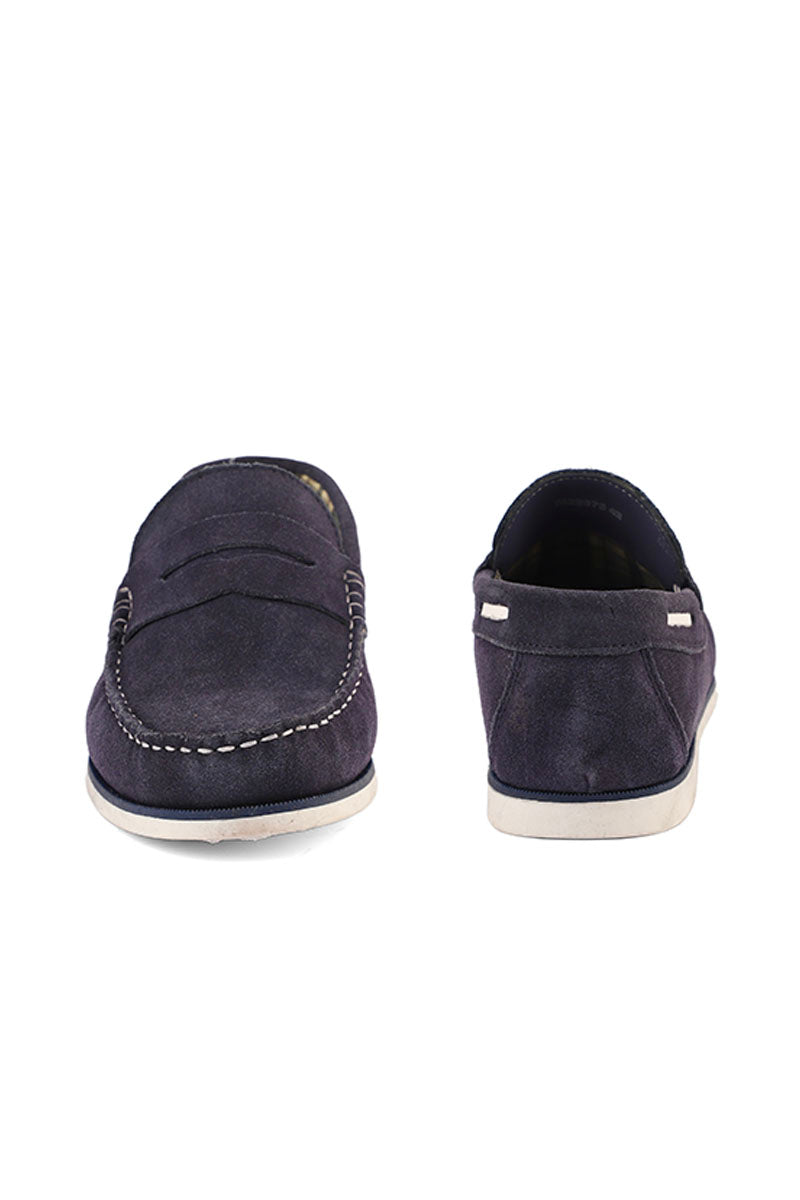 Men Casual Shoe/Moccs M22075-Navy